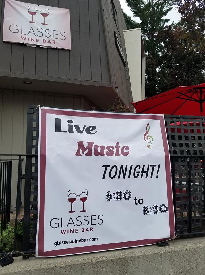 Live Music with Darin Talbot (Mr. Tahoe) @ Glasses Wine Bar