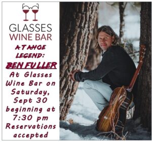 Live Music with Ben Fuller! @ Glasses Wine Bar