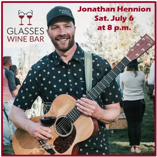 Live Music with Jonathan Hennion @ Glasses Wine Bar