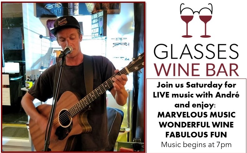 Live Music with André @ Glasses Wine Bar