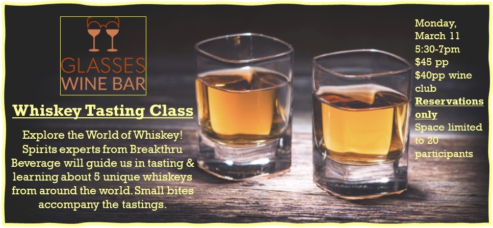 Whiskey Around The World Class!