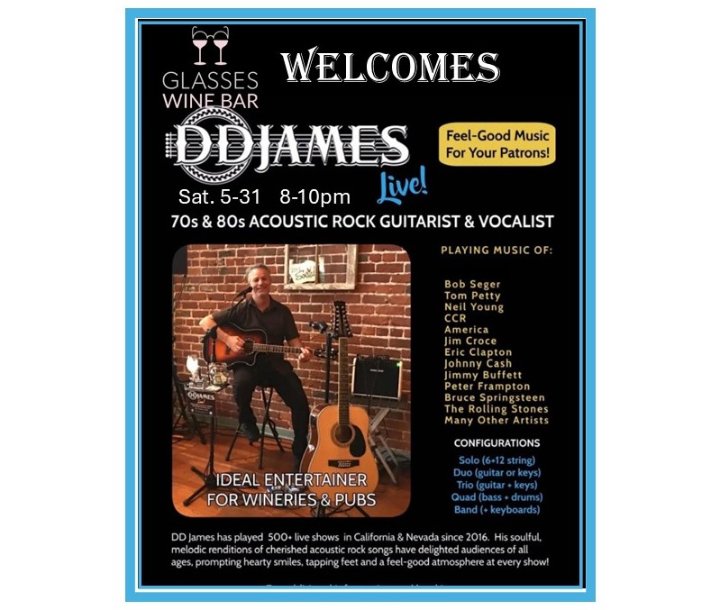 Live Music With DD James!