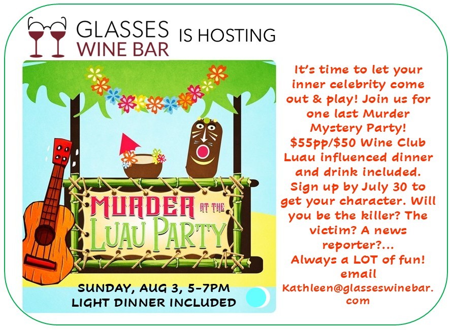 Murder at the Luau-Murder Mystery Party!